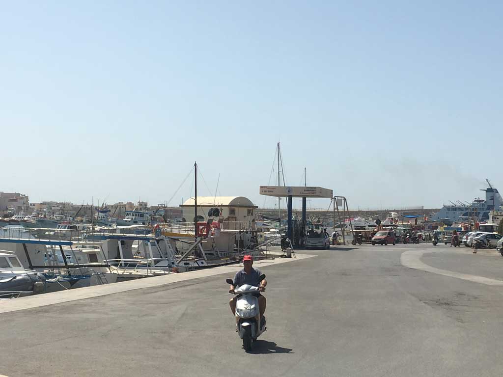Trasporti a noleggio isola di Lampedusa