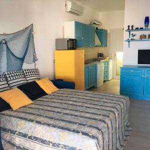 Appartamento in affitto a Lampedusa con salotto con divano letto